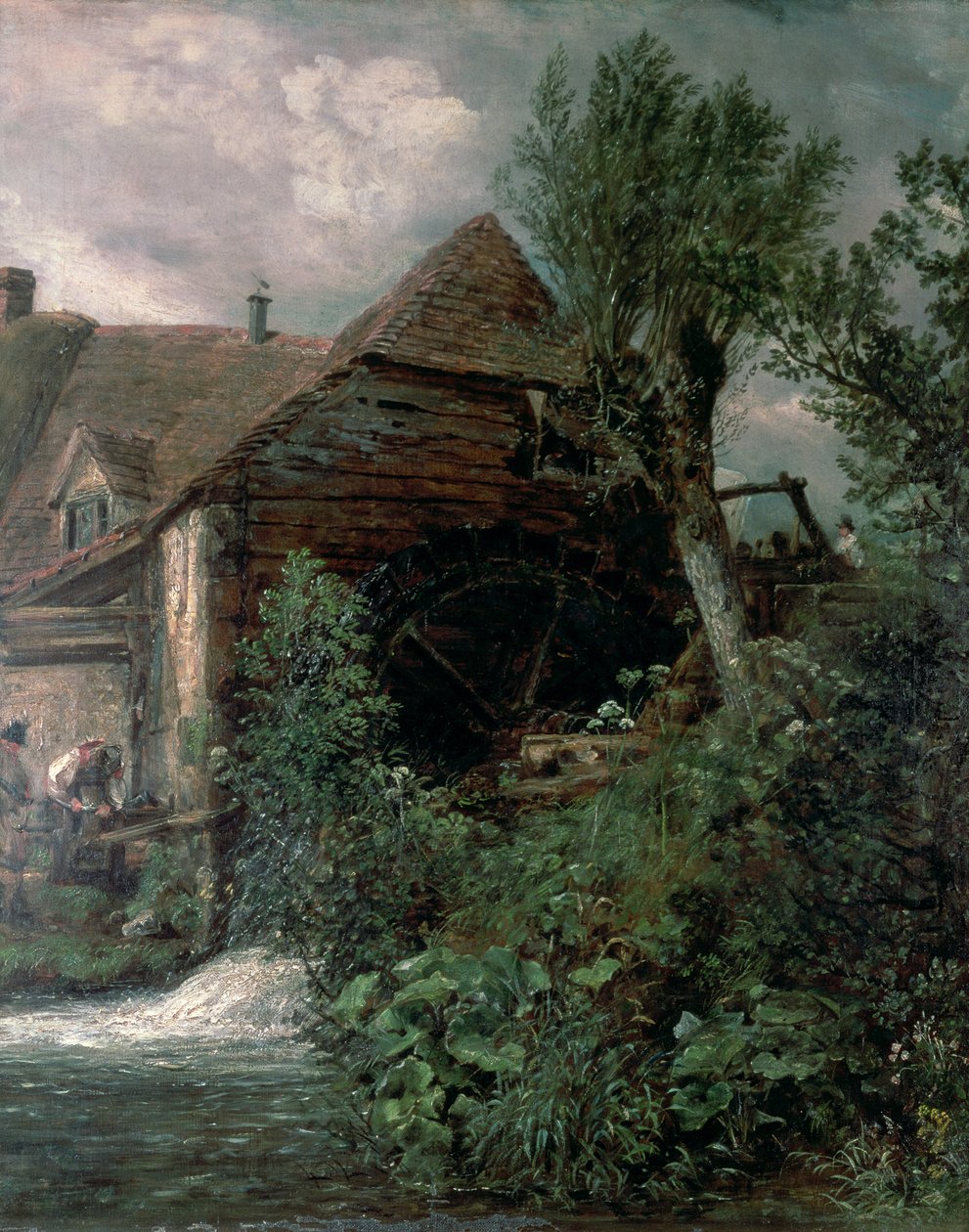 Wassermühle in Gillingham, Dorset von John Constable