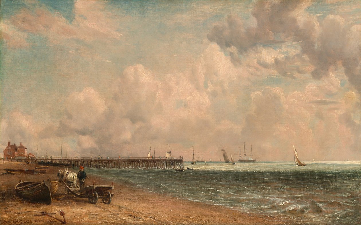 Yarmouth Jetty, 1822 von John Constable