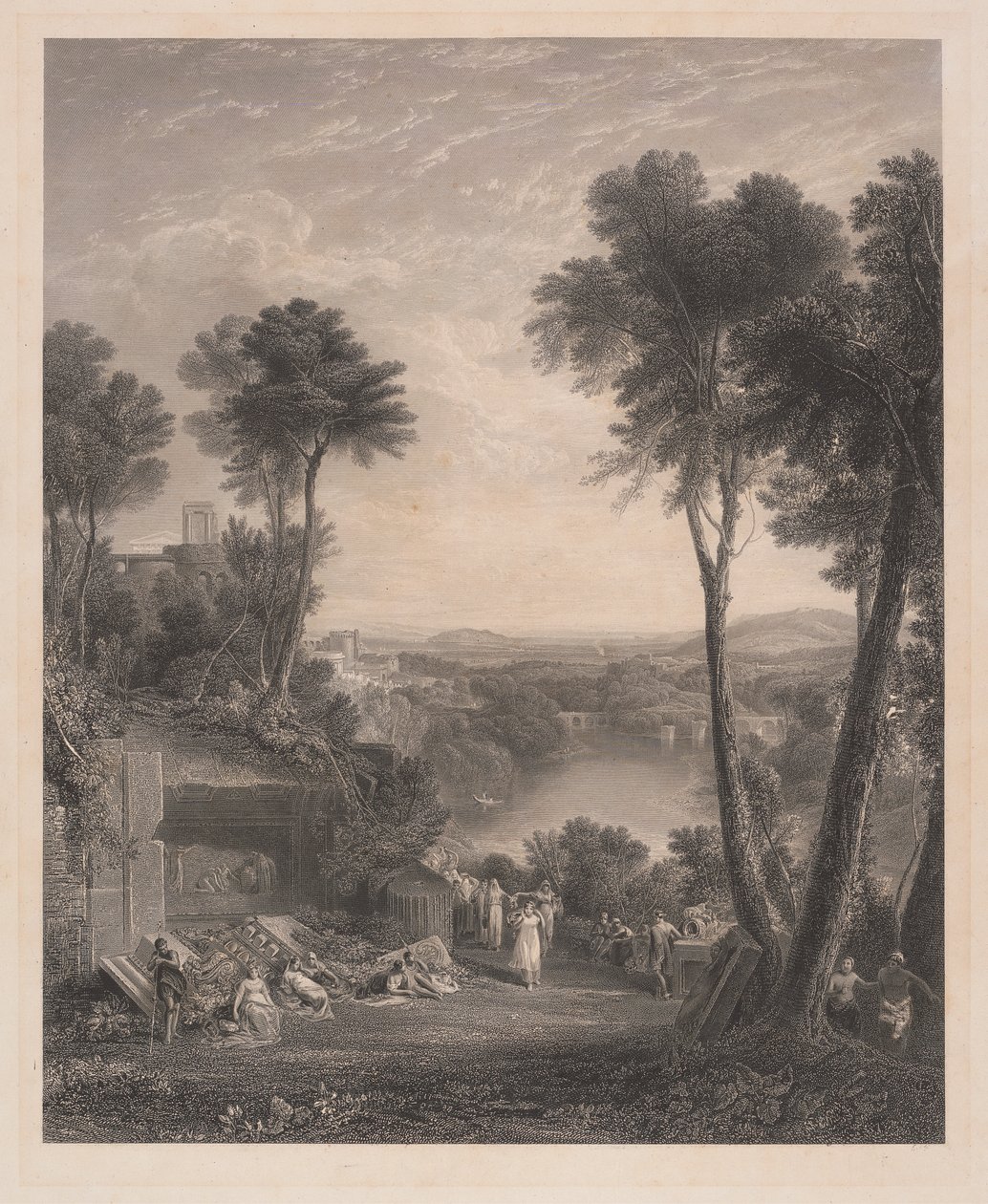 Merkur und Herse von John Cousen