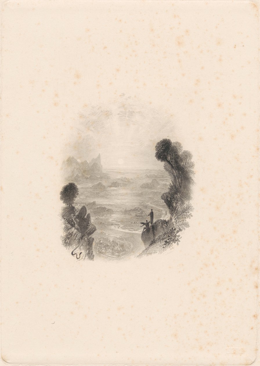 Die Versuchung auf dem Berg von John Cousen