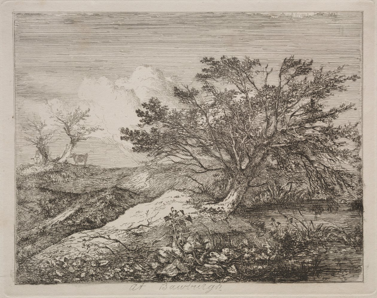 In Bawburgh von John Crome