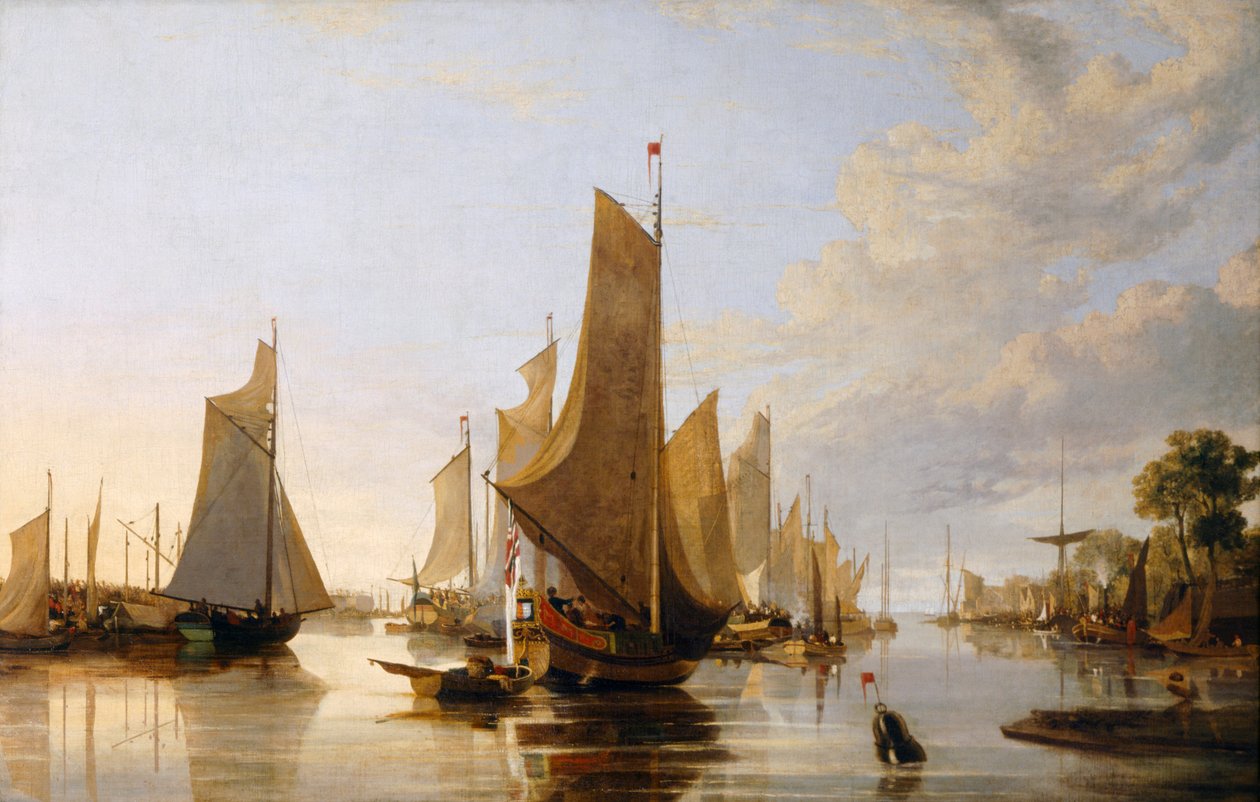 Das Yarmouth-Wasserfest, um 1821 von John Crome
