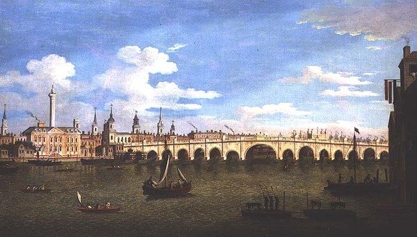 London Bridge, ca. 1820 von John Dean Paul