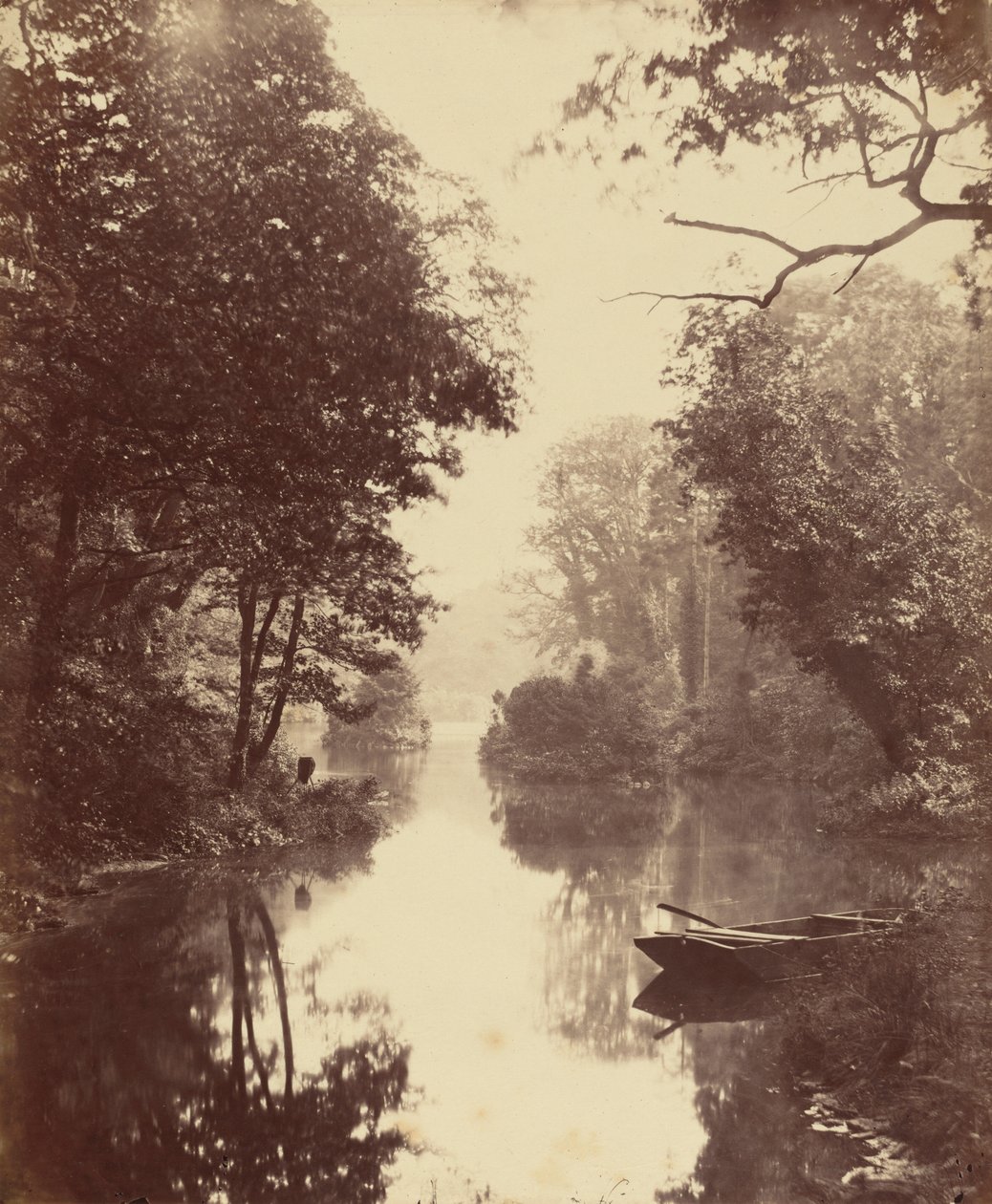 Ein Sommerabend, Penllergare von John Dillwyn Llewelyn