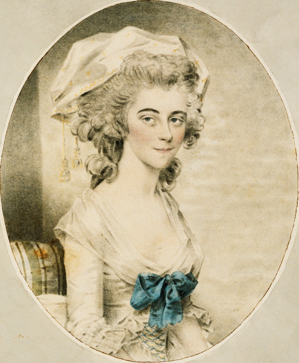 Porträt von Mrs. Boyd, 1784 von John Dowman