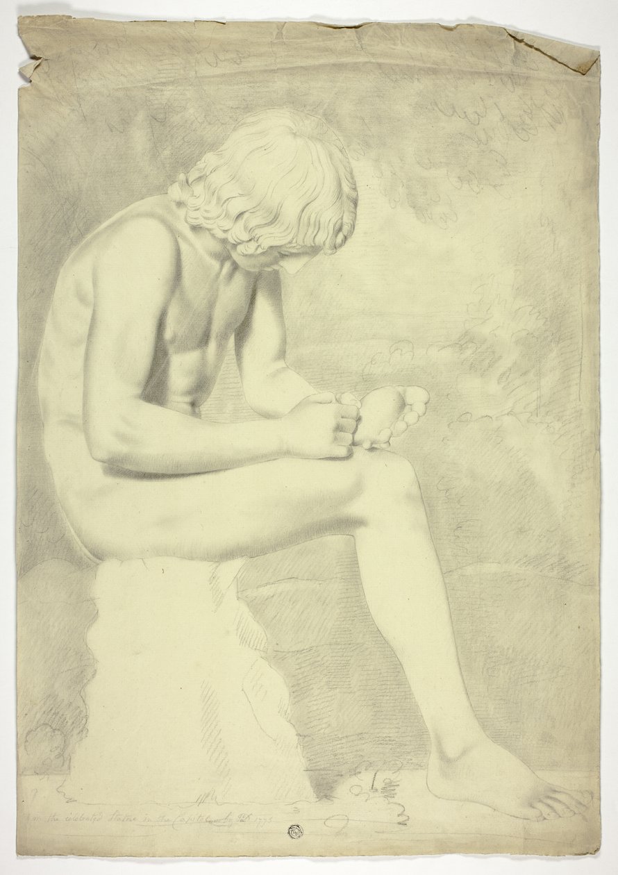 Nach dem Spinario von John Downman