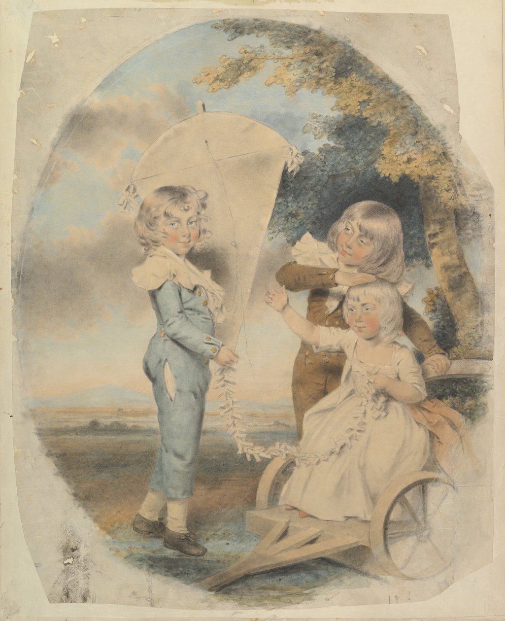 Die Dyson-Kinder, 1787 von John Downman