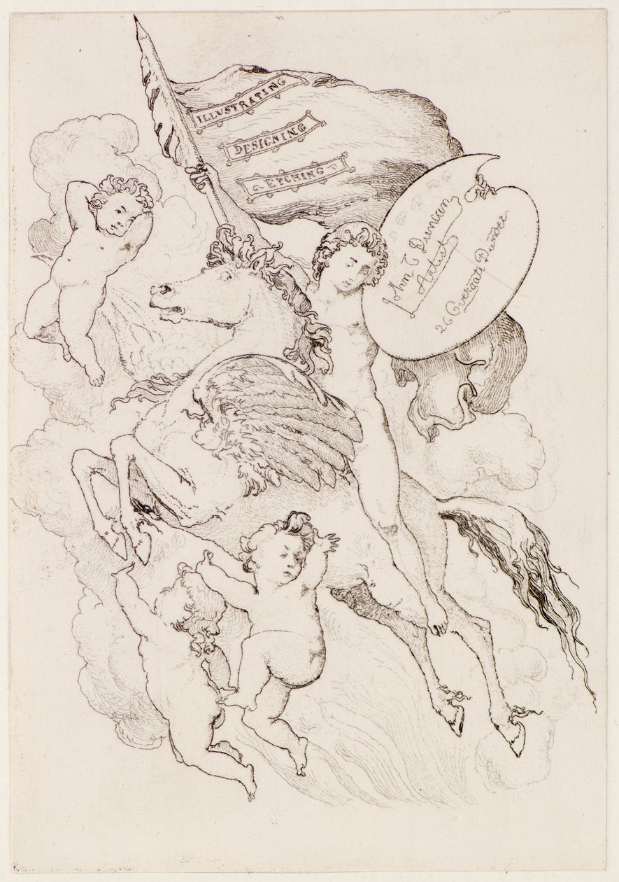 Fliegendes Pferd von John Duncan