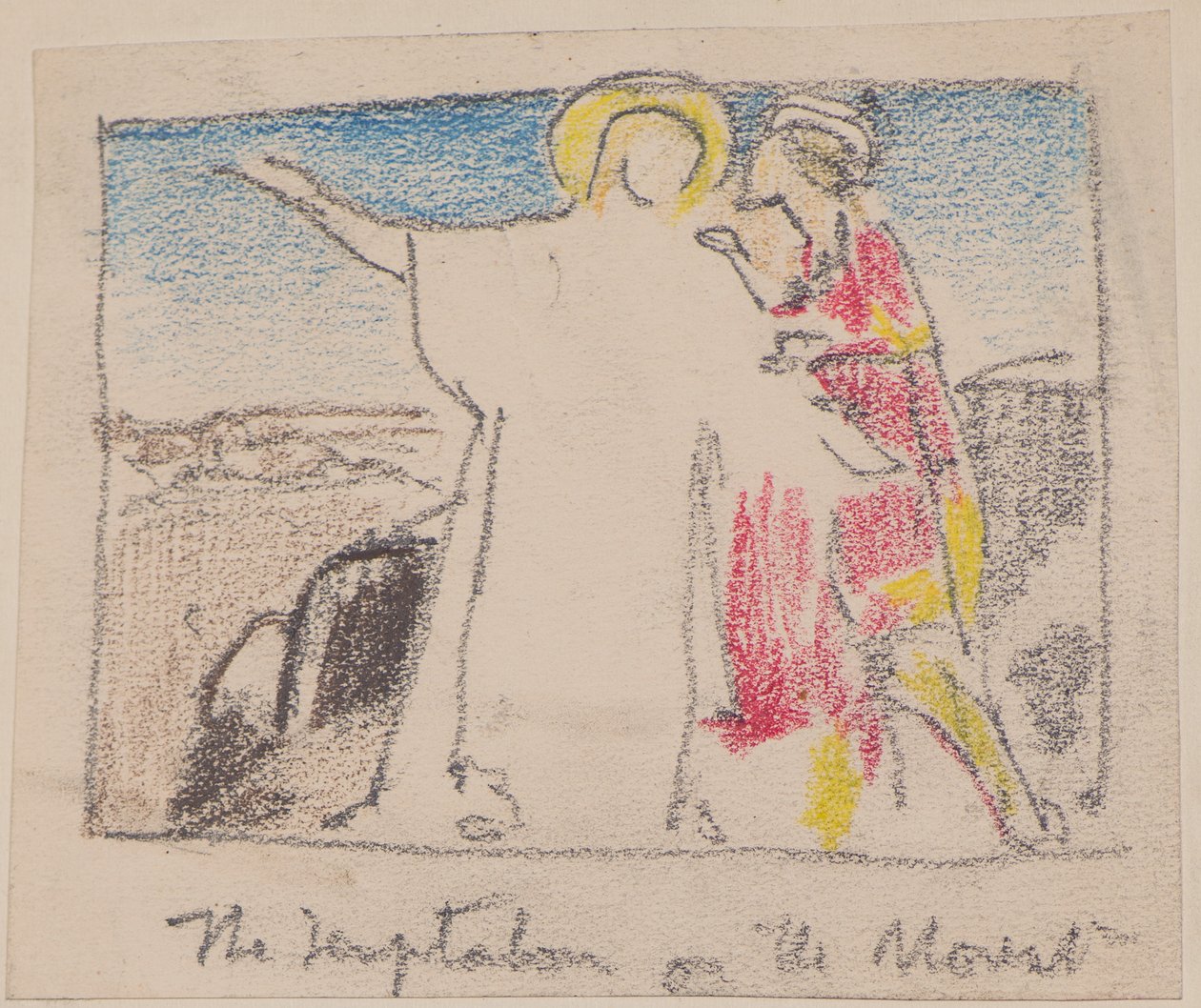 Die Versuchung auf dem Berg von John Duncan