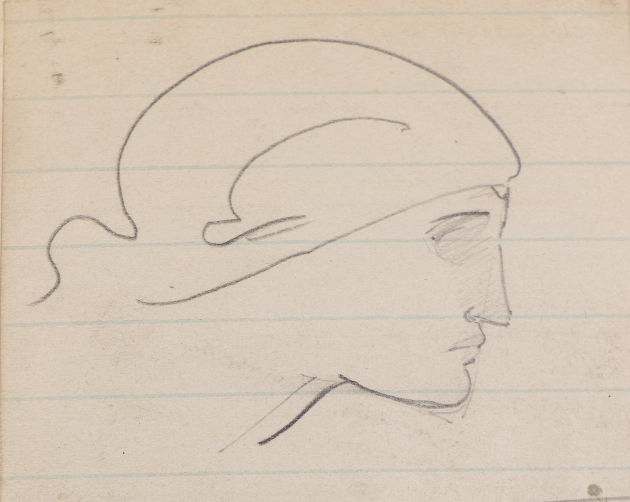 Weibliches Profil von John Duncan