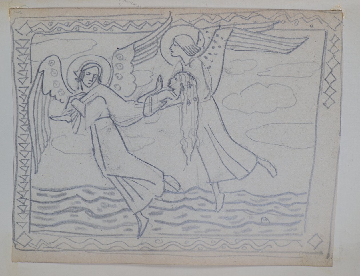 Studie für St. Bride von John Duncan