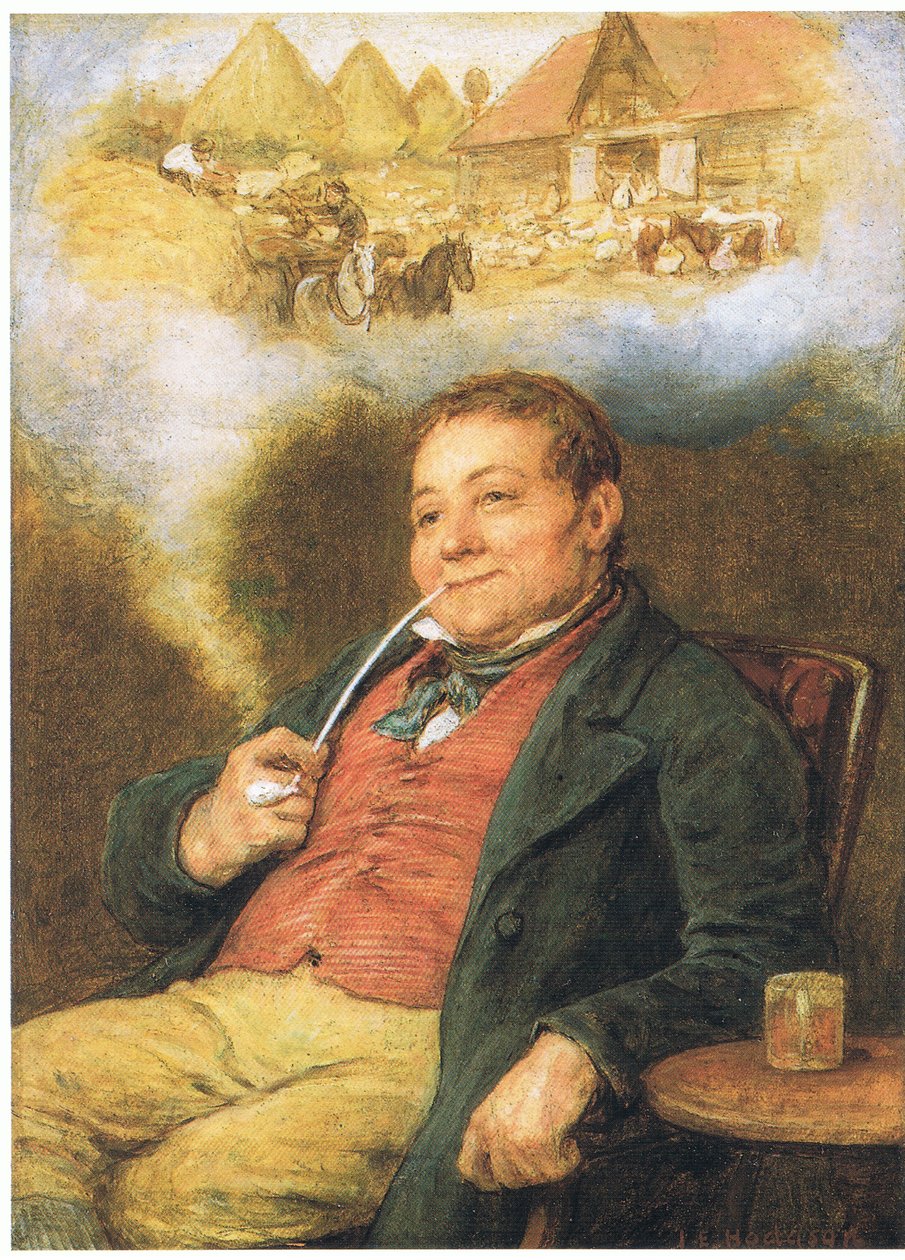 Der Traum des Bauern von John Evan Hodgson
