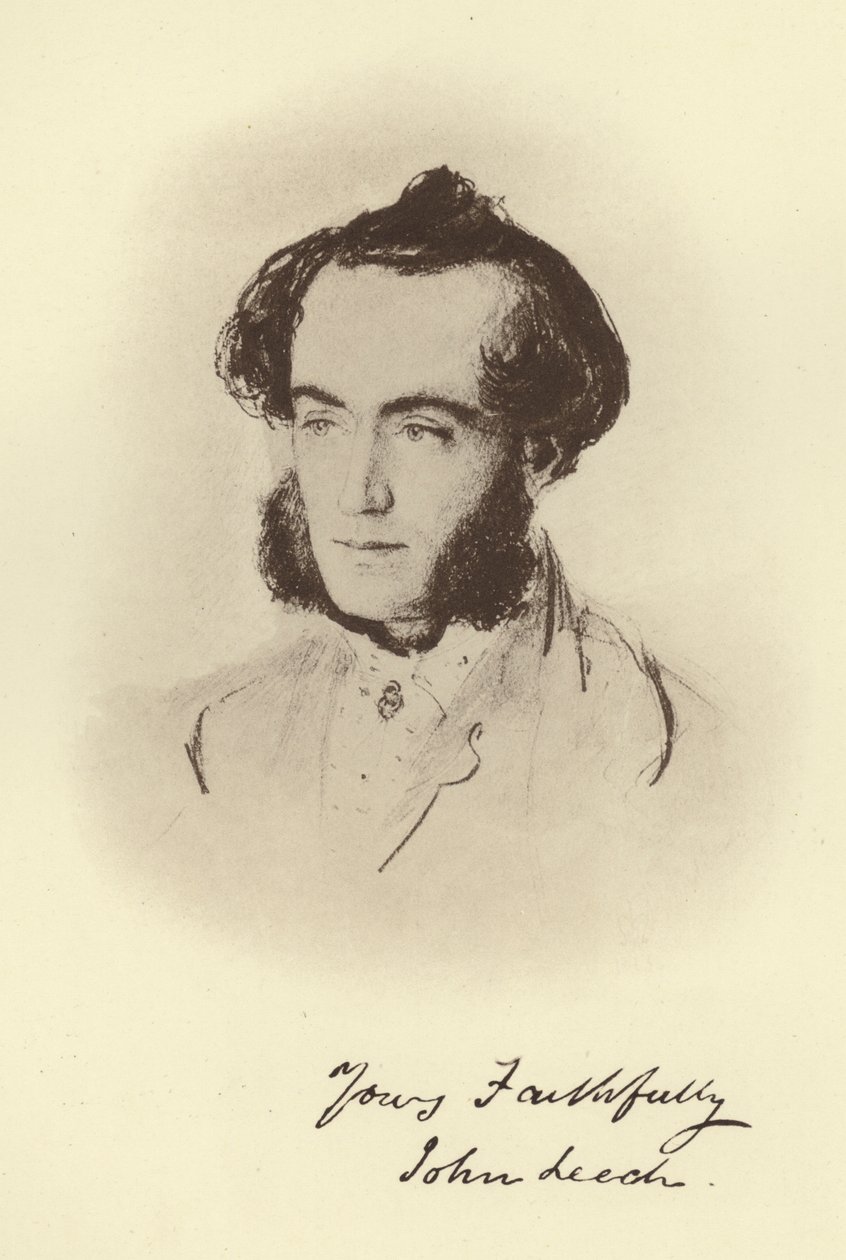 John Leech von John Everett (after) Millais