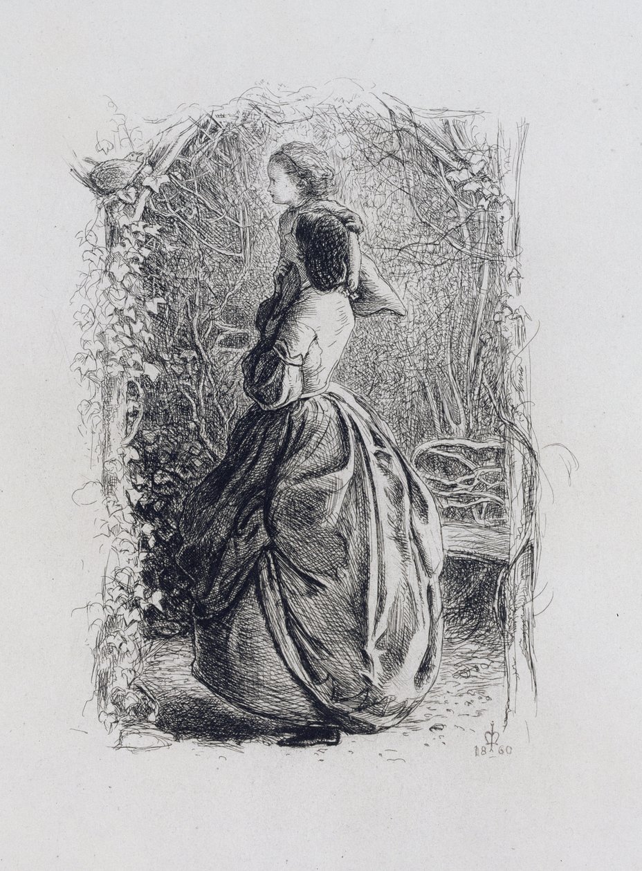 Fröhlicher Frühling von John Everett Millais