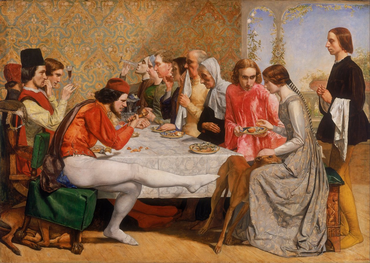 Lorenzo und Isabella von John Everett Millais