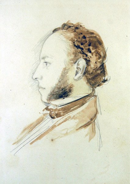 Porträt von John Holmes von John Everett Millais