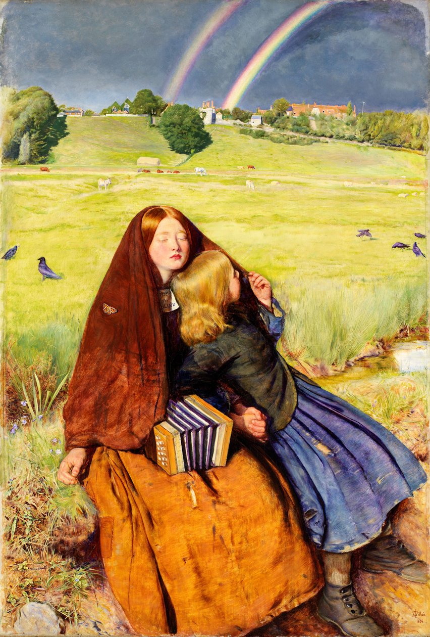 Das blinde Mädchen von John Everett Millais