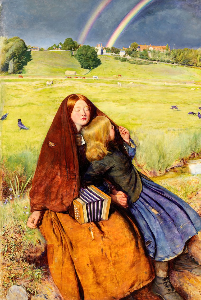 Das blinde Mädchen, 1856 von John Everett Millais