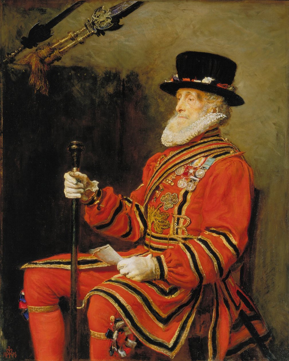 Der Wächter der Garde von John Everett Millais
