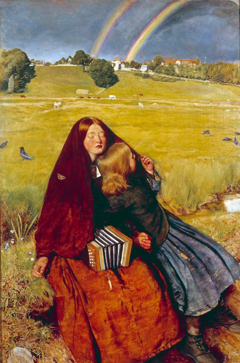 Das blinde Mädchen von John Everett Millais