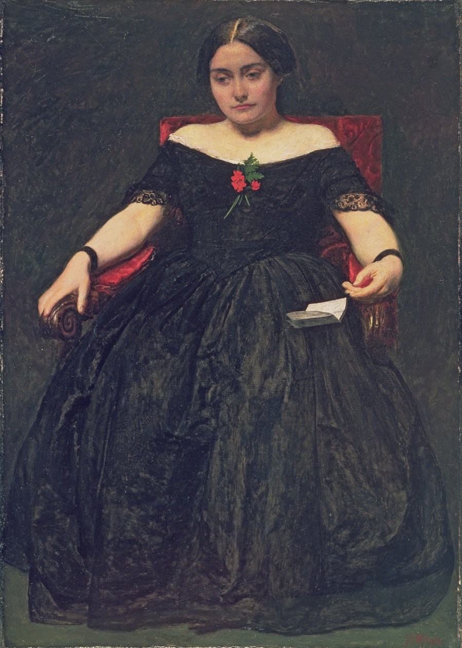 Wandernde Gedanken, ca. 1855 von John Everett Millais