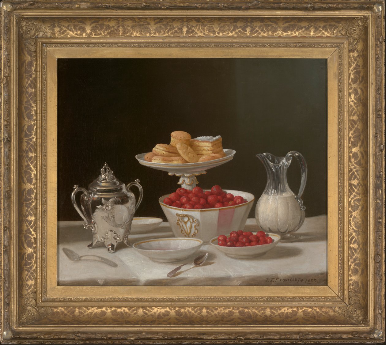 Dessert-Stillleben von John F. Francis