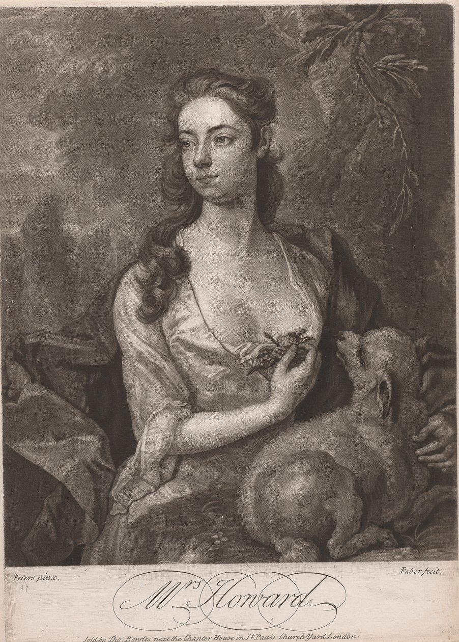 Mrs. Howard von John Faber the younger