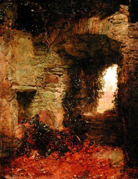 Galloway Keep, ca. 1870 von John Faed