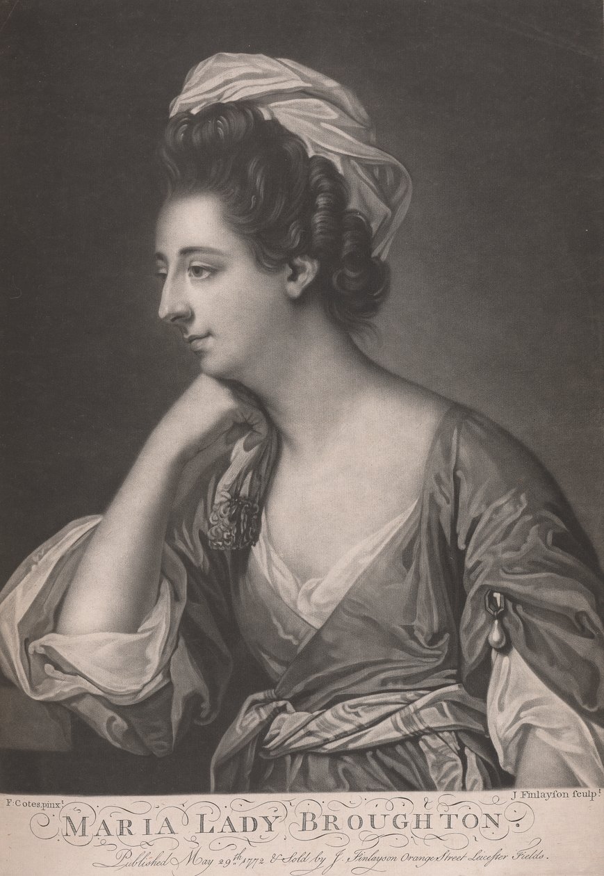 Maria, Lady Bronghton (gest. 1785) von John Finlayson