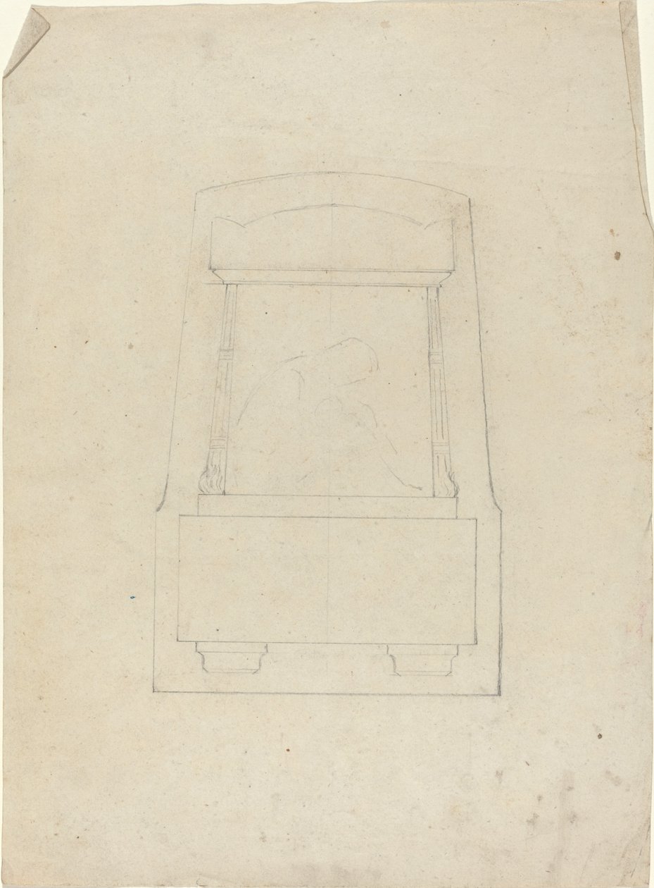 Entwurf für ein Denkmal von John Flaxman