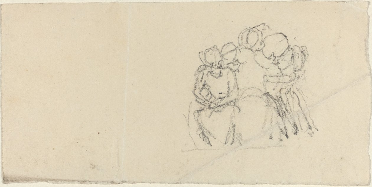 Gruppe von Figuren um eine sitzende Figur von John Flaxman