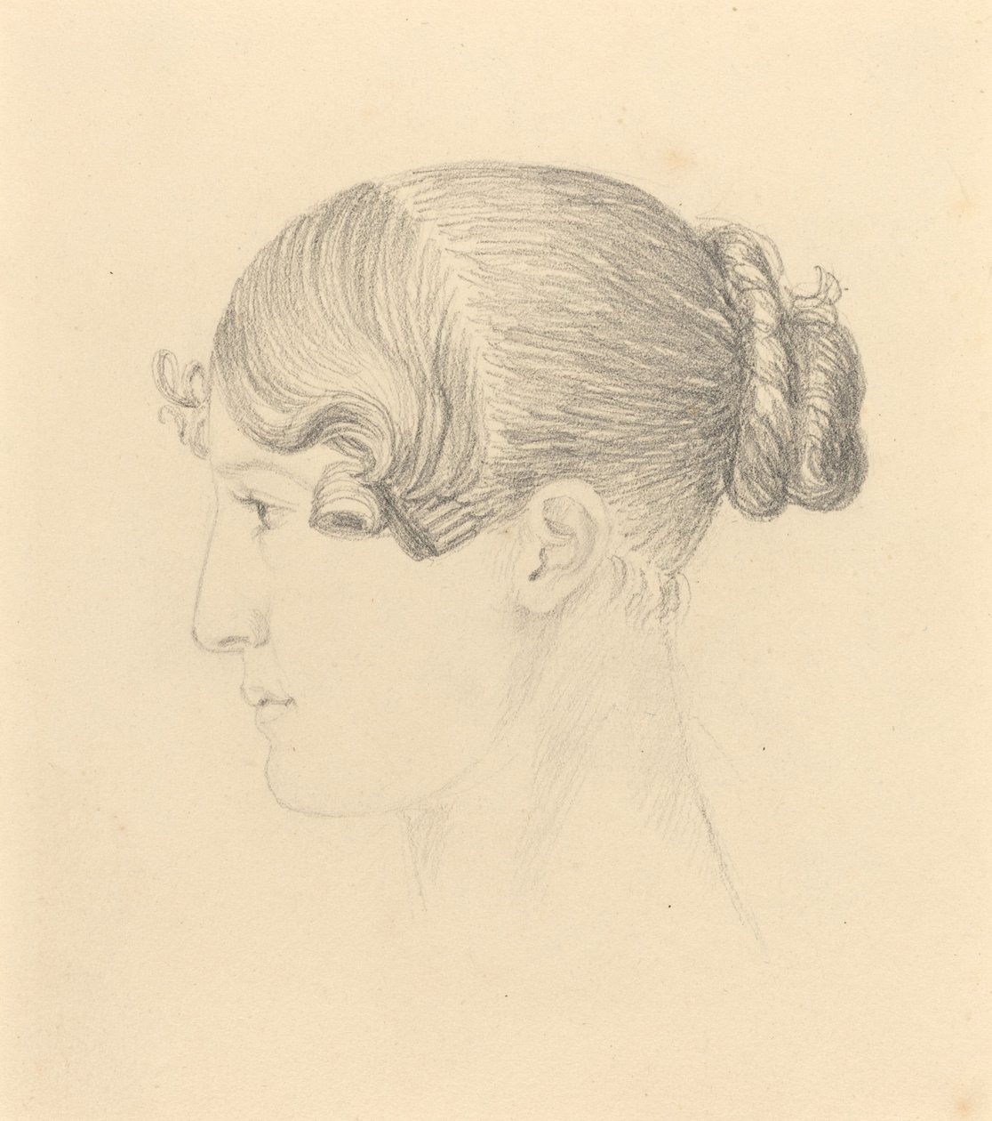 Kopf einer Frau (Theresa Turner?) von John Flaxman
