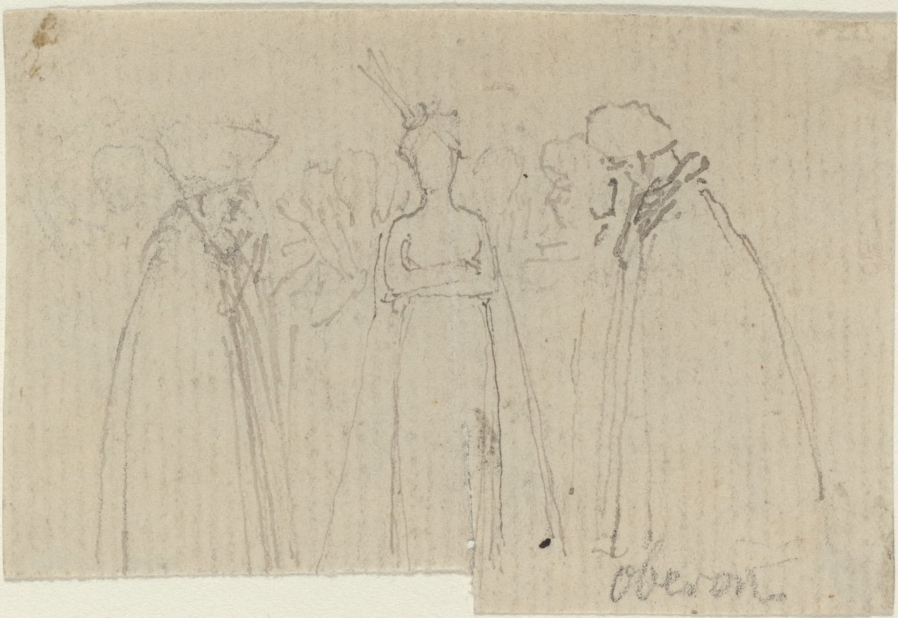 Blatt mit Studien [recto und verso] von John Flaxman