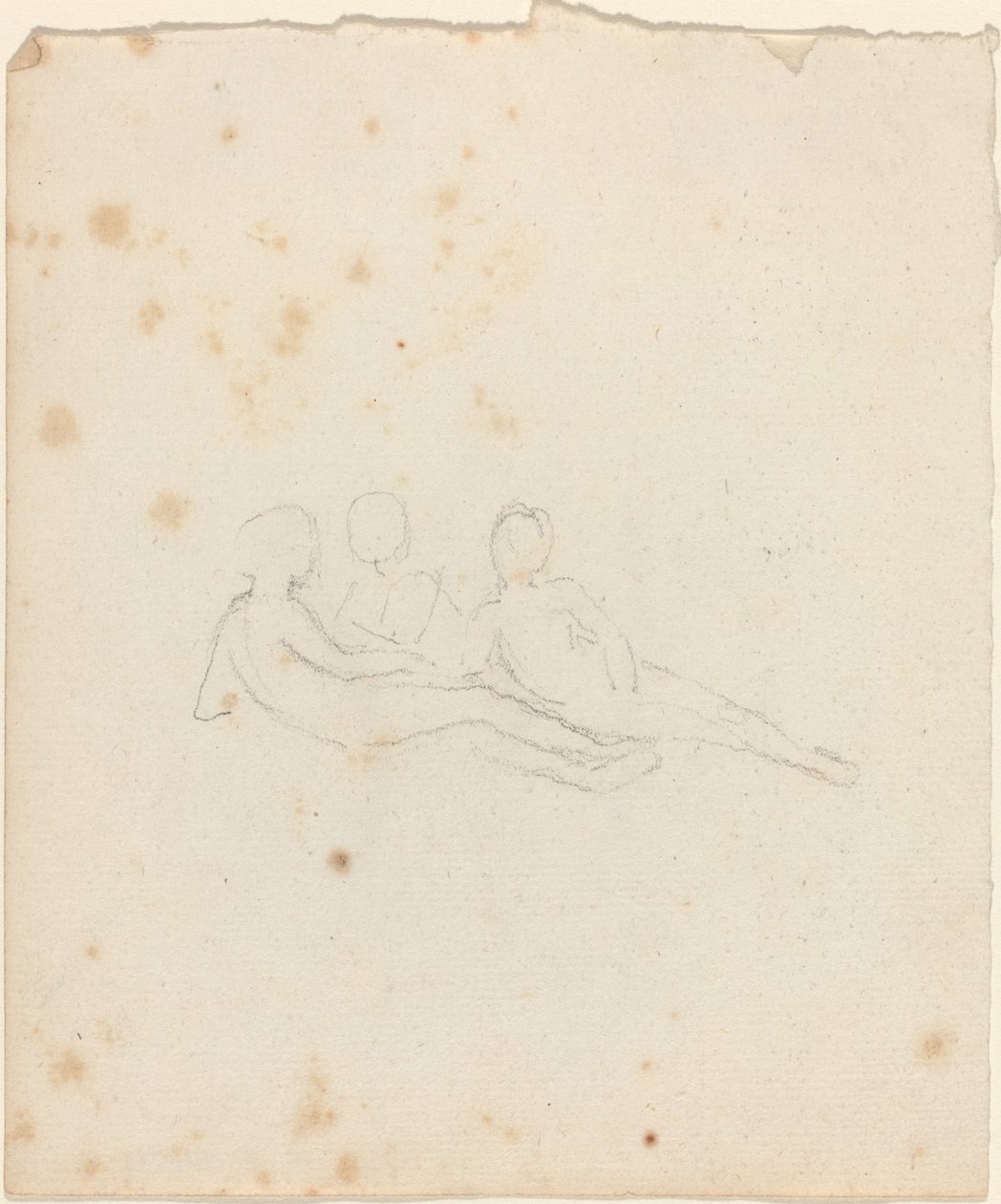 Drei liegende Frauenfiguren von John Flaxman