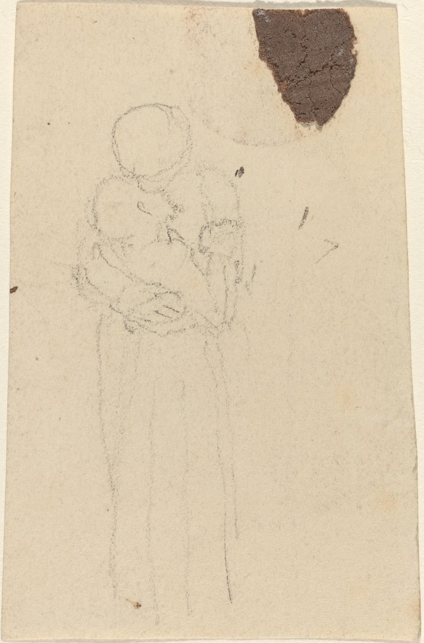 Zwei sich umarmende Figuren von John Flaxman