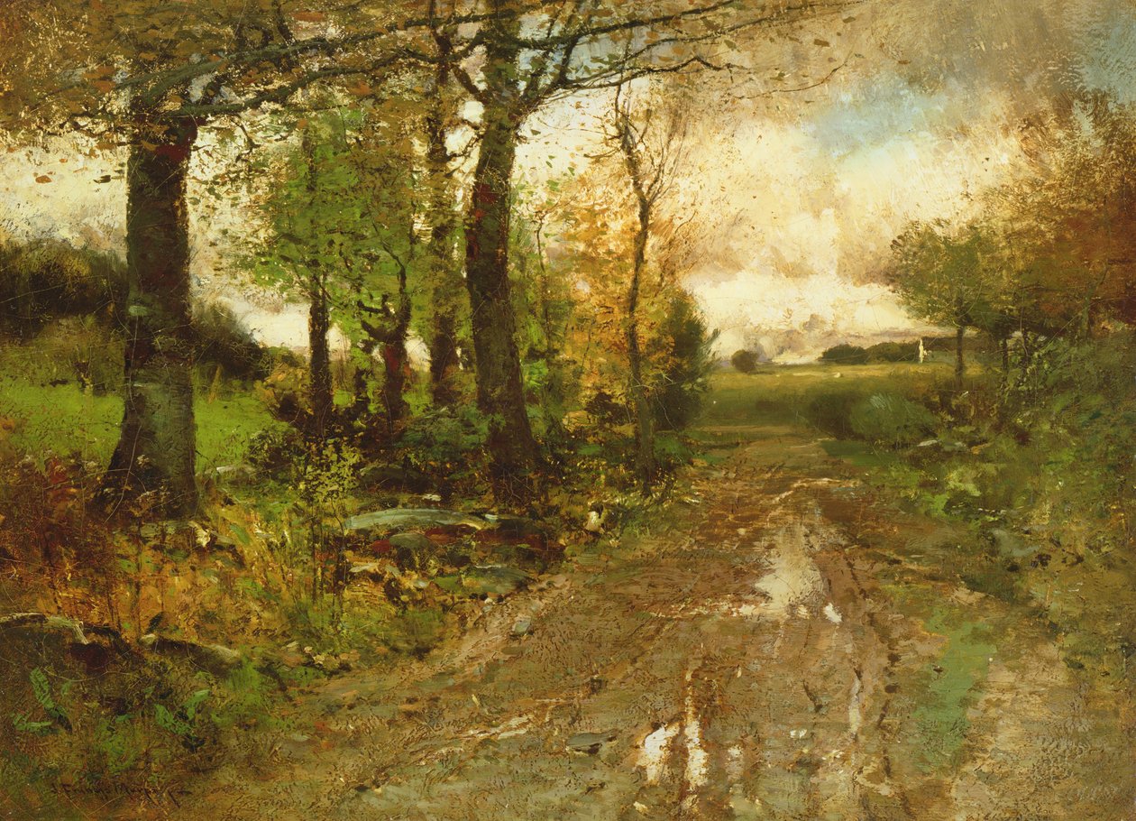 Weg durch den Wald von John Francis Murphy