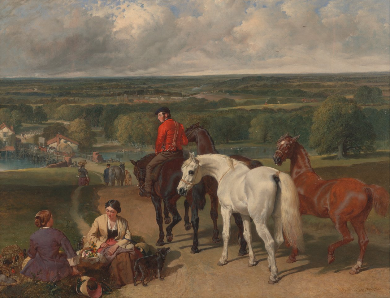 Das Training der königlichen Pferde von John Frederick Herring