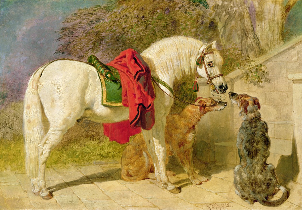 Die Haustiere des Gutsherrn von John Frederick Herring Jnr