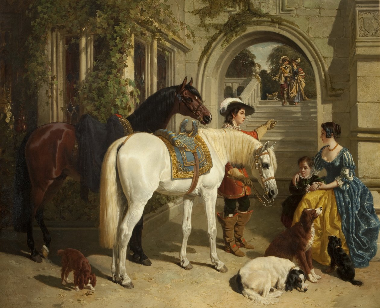 Das Pferd meiner Dame von John Frederick Herring Senior