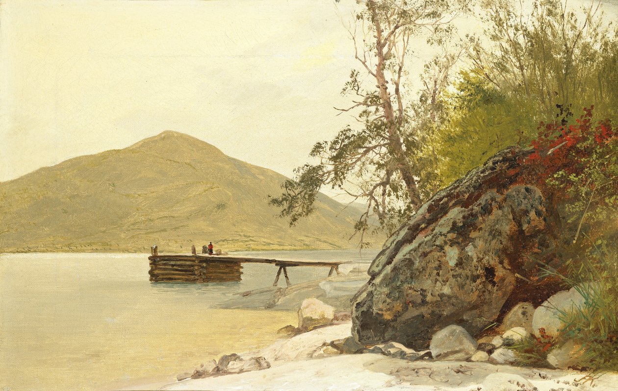 Landung am Sabbath Day Point von John Frederick Kensett