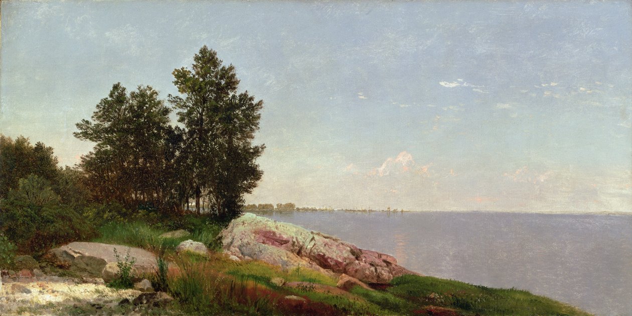 Long Island Sound bei Darien von John Frederick Kensett