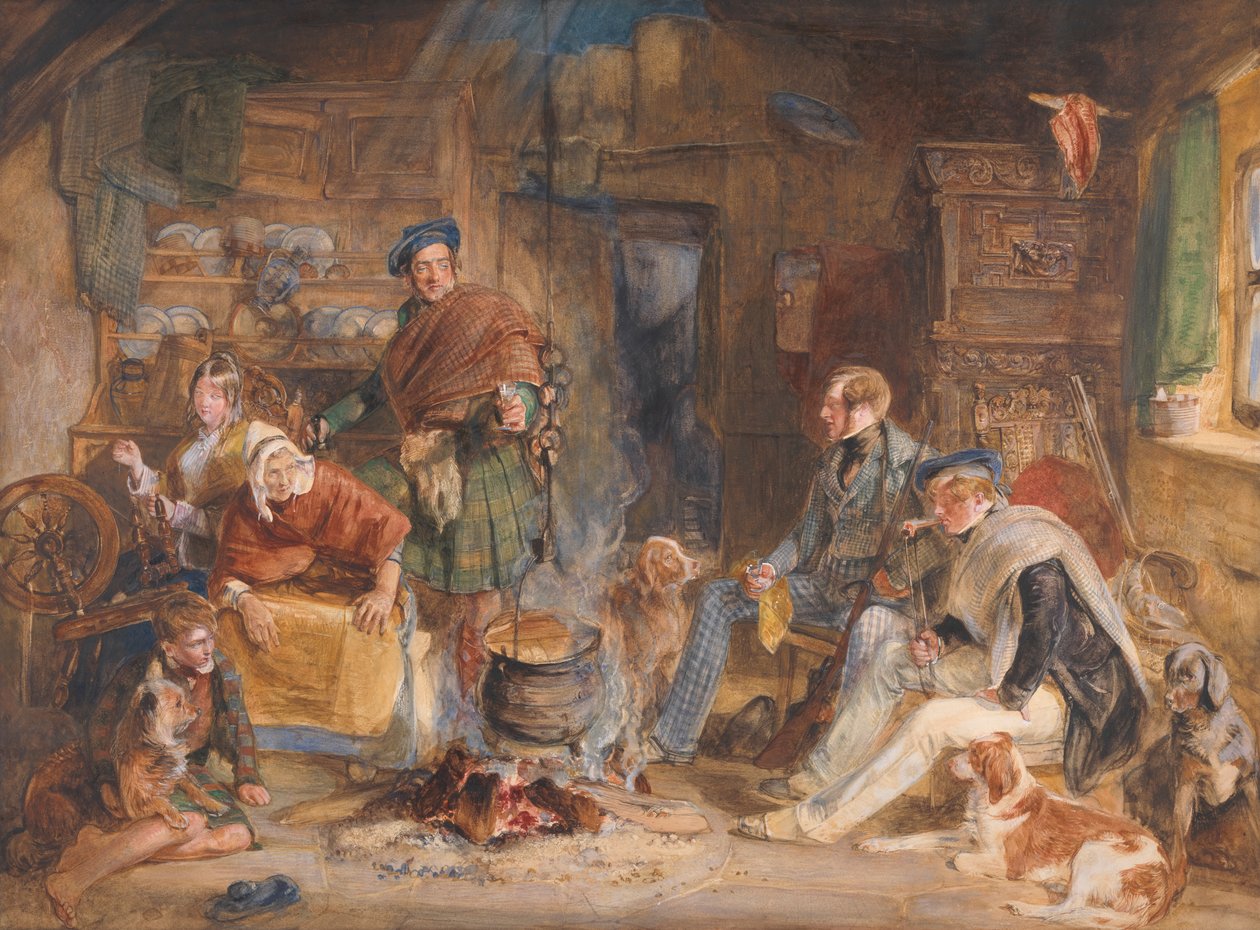 Gastfreundschaft in den Highlands von John Frederick Lewis