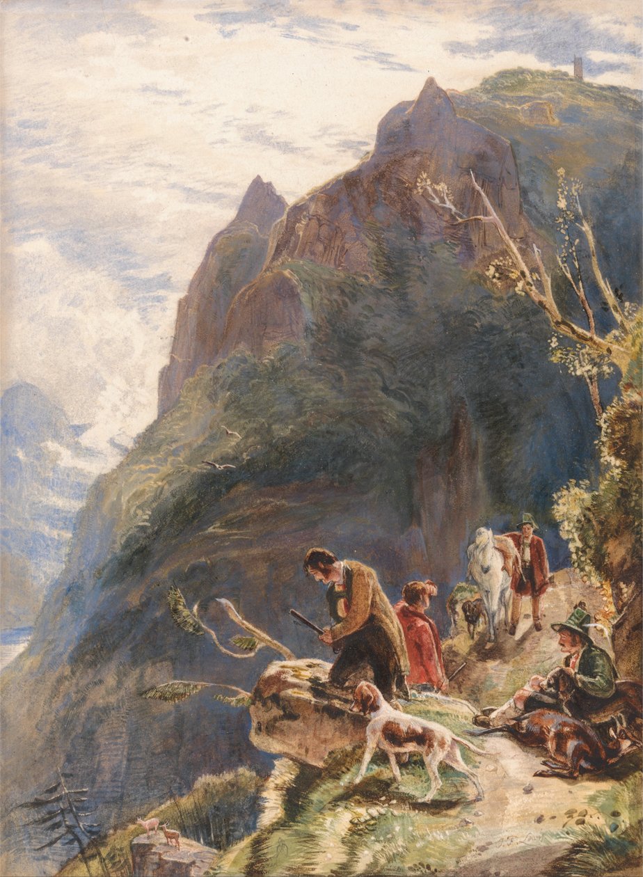Tiroler Jäger von John Frederick Lewis