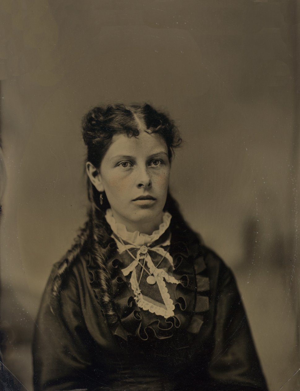 Porträt einer Frau von John G Ellinwood