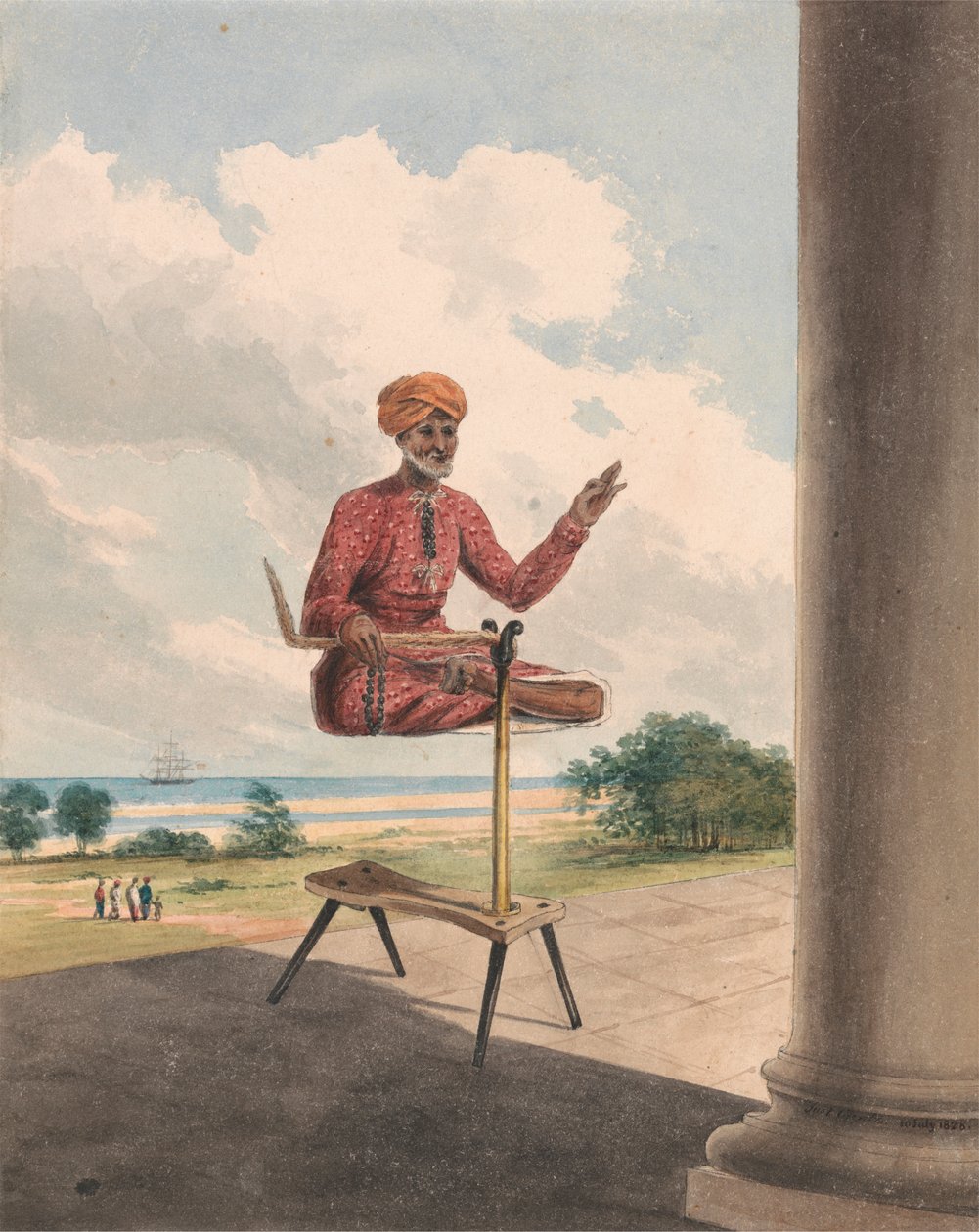 Luftmann, 10. Juli 1828 von John Gantz