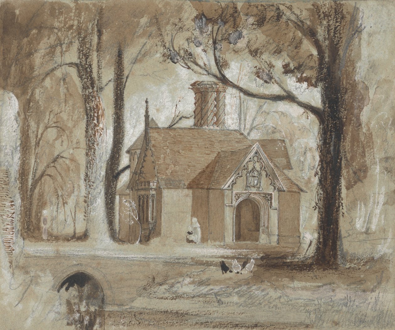 Fulham Palace, Pförtnerhaus von John Gendall
