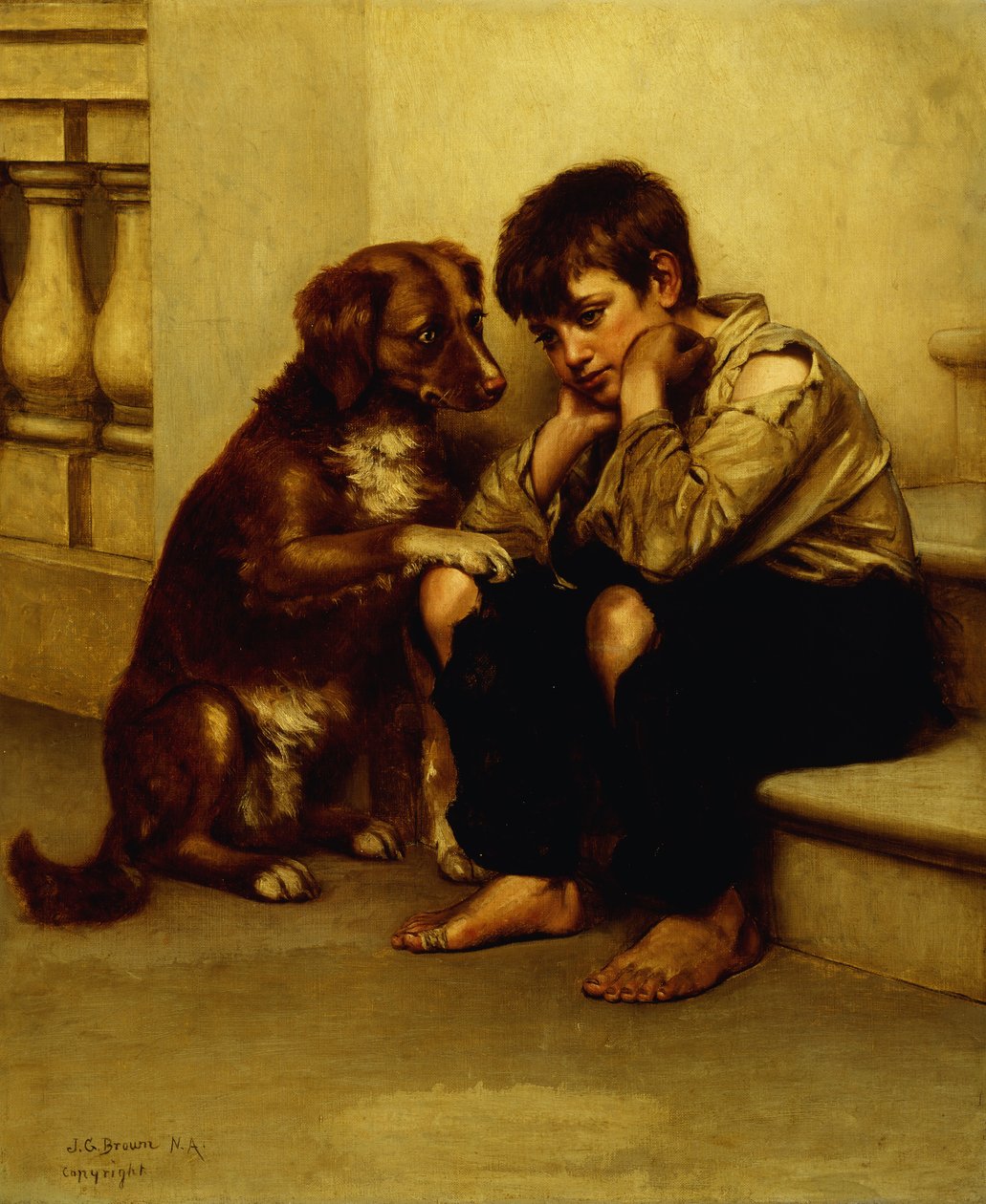 Beste Freunde von John George Brown