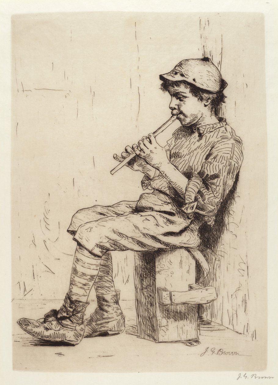 Vernachlässigtes Geschäft von John George Brown