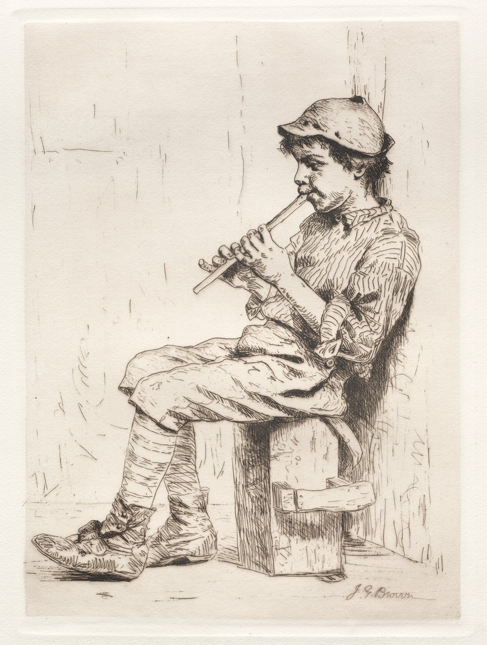 Vernachlässigtes Geschäft von John George Brown