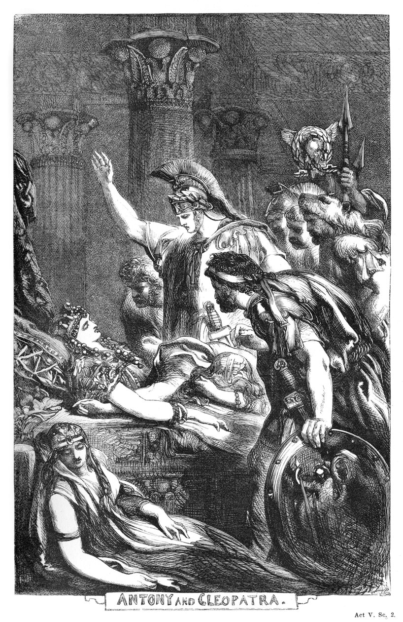 Antonius und Cleopatra von John Gilbert
